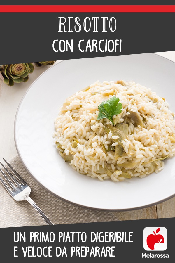 risotto con carciofi