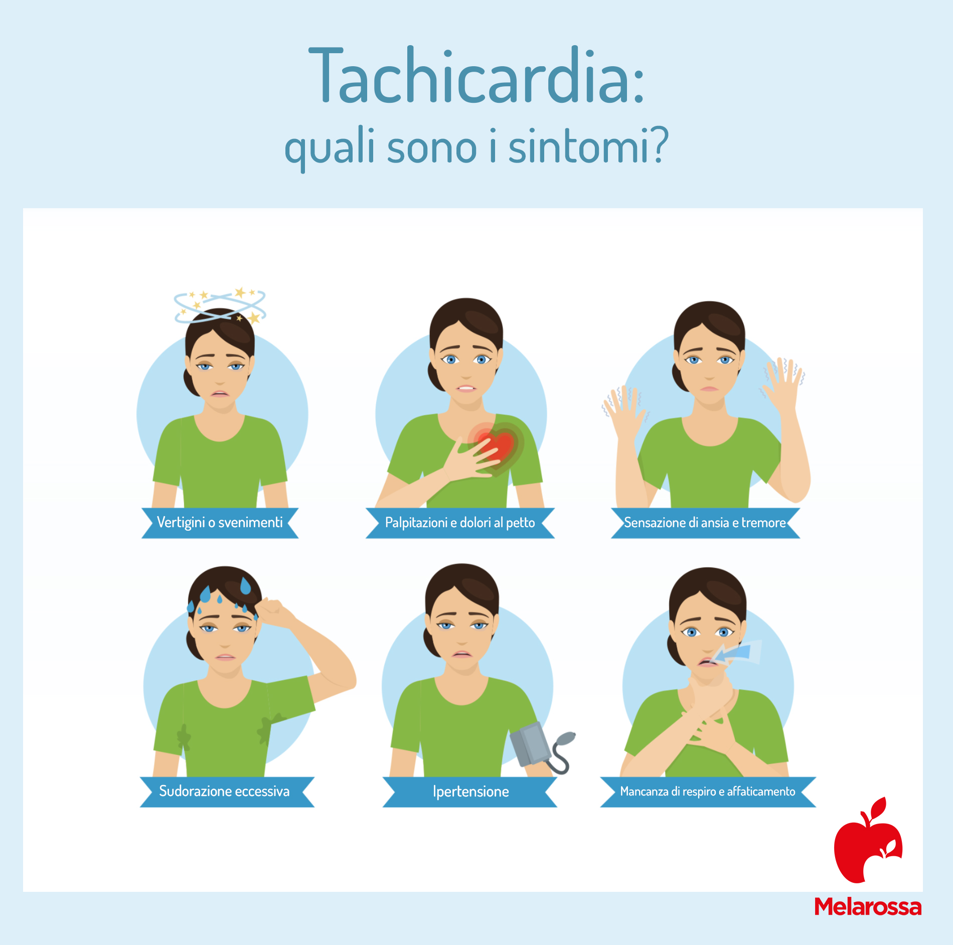 tachicardia: sintomi