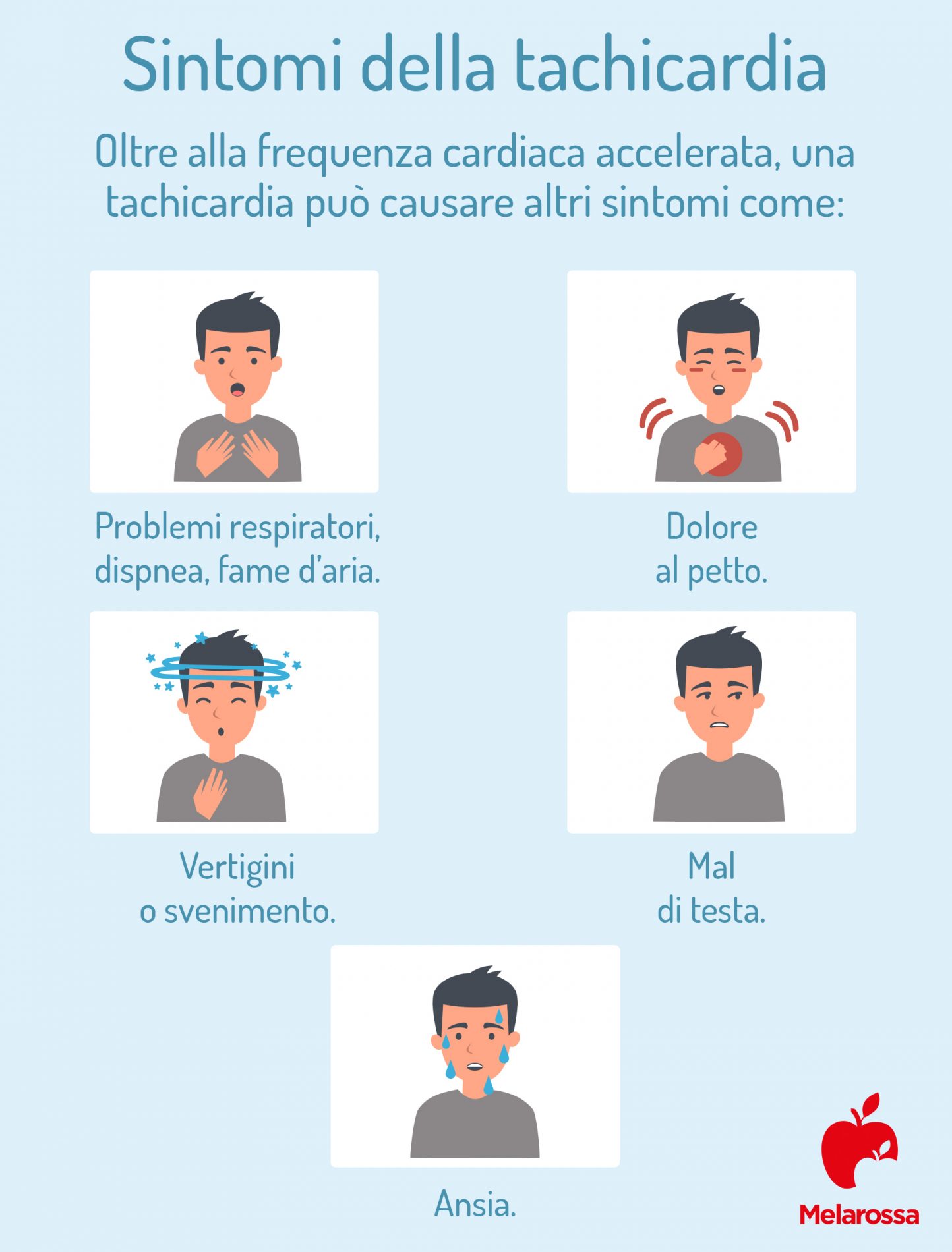sintomi della tachicardia