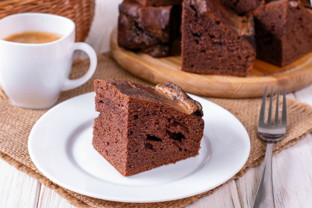 Torta al cioccolato morbida