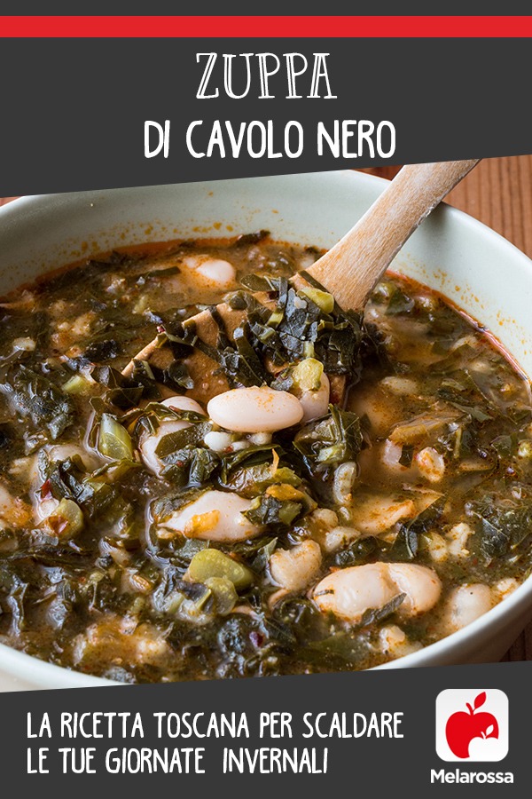 zuppa di cavolo nero e fagioli: ricetta invernale 