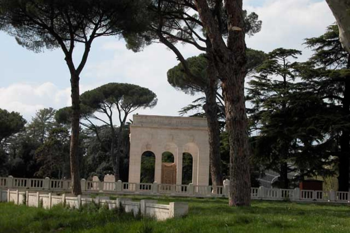 Gianicolo mausoleo ossario dei caduti per Roma