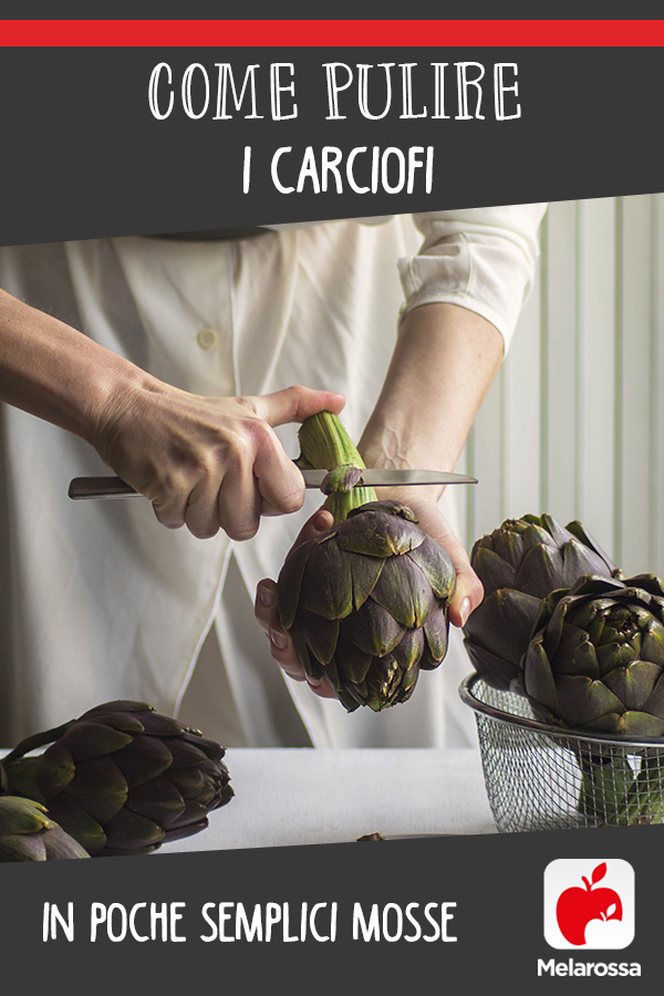 come pulire i carciofi