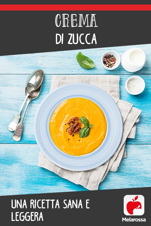 crema di zucca: un contorno leggero