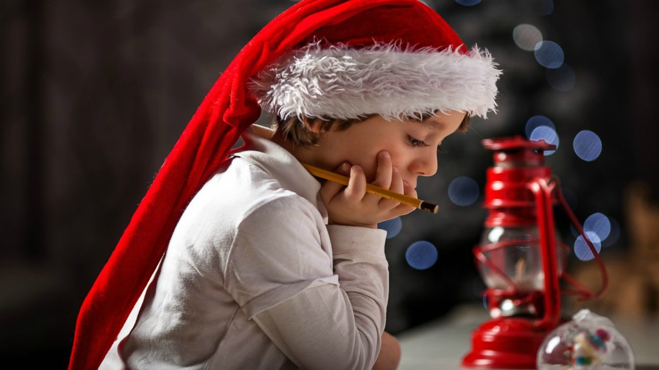 Quando si scrive la lettera a babbo natale