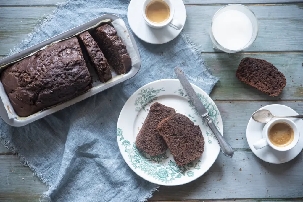 Plumcake light al cioccolato, soffice e senza burro 3 plumcake light al cioccolato