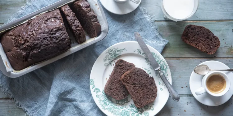 plumcake light al cioccolato