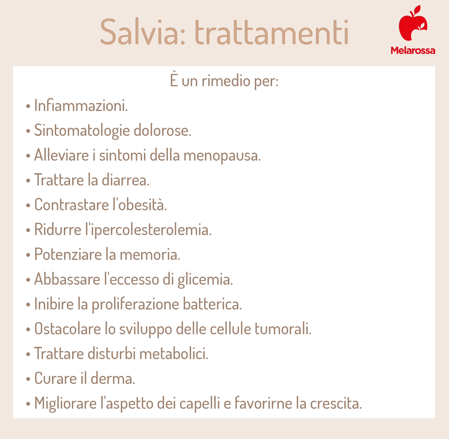salvia: trattamenti efficaci
