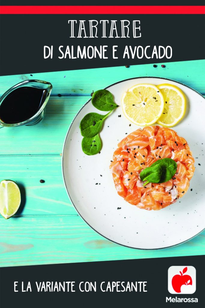 Tartare di salmone e avocado ricetta