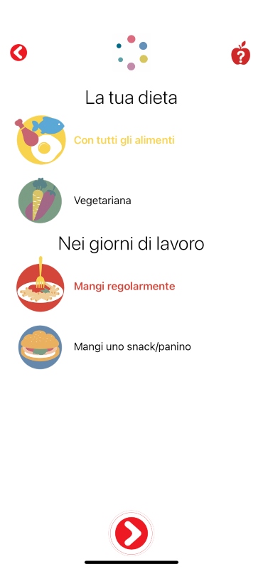 App Melarossa: come dimagrire. Scegli la dieta più adatta a te.