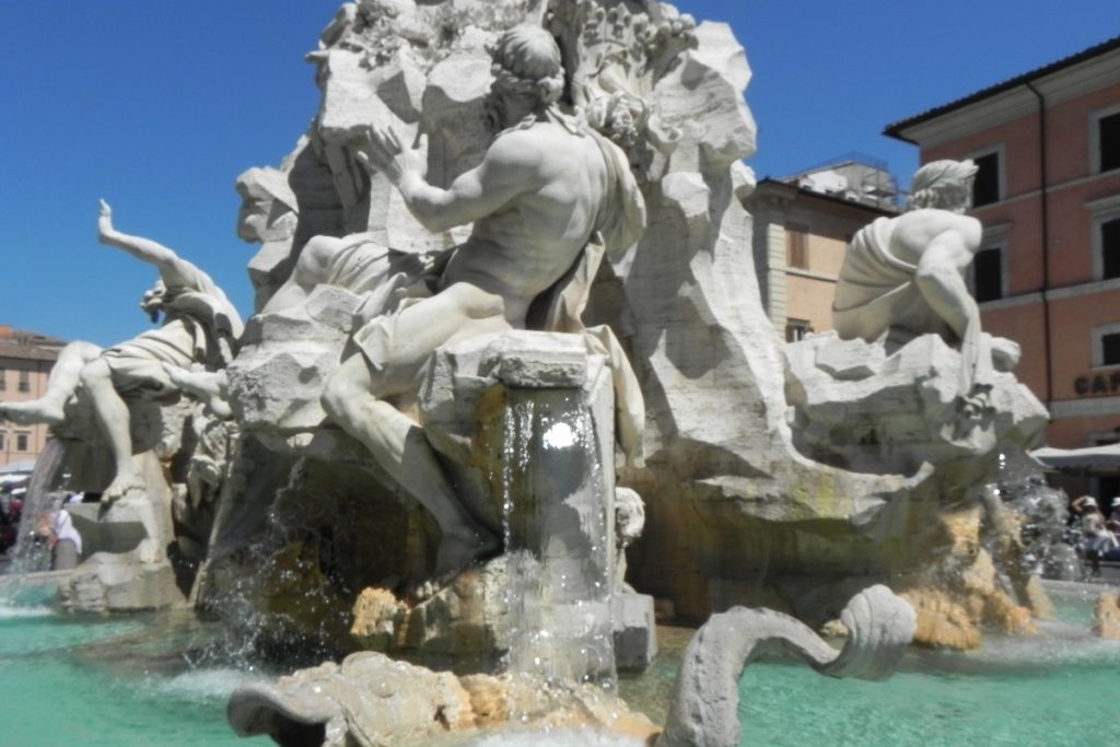 Piazza Navona fontana dei quattro fiumi