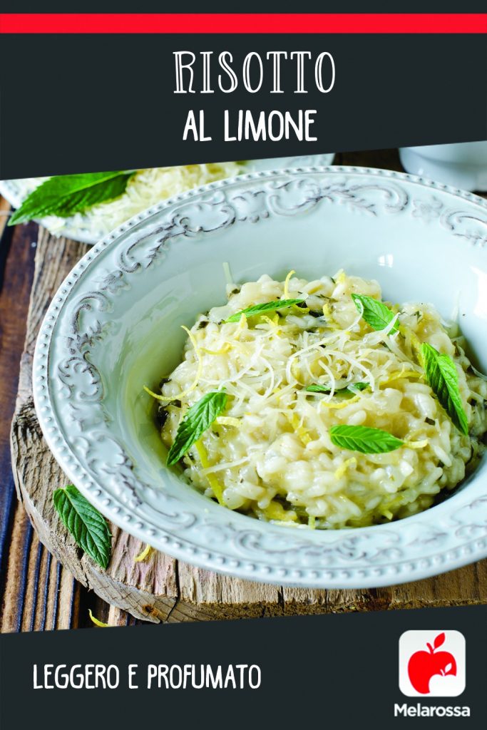 Risotto al limone: leggero e profumato