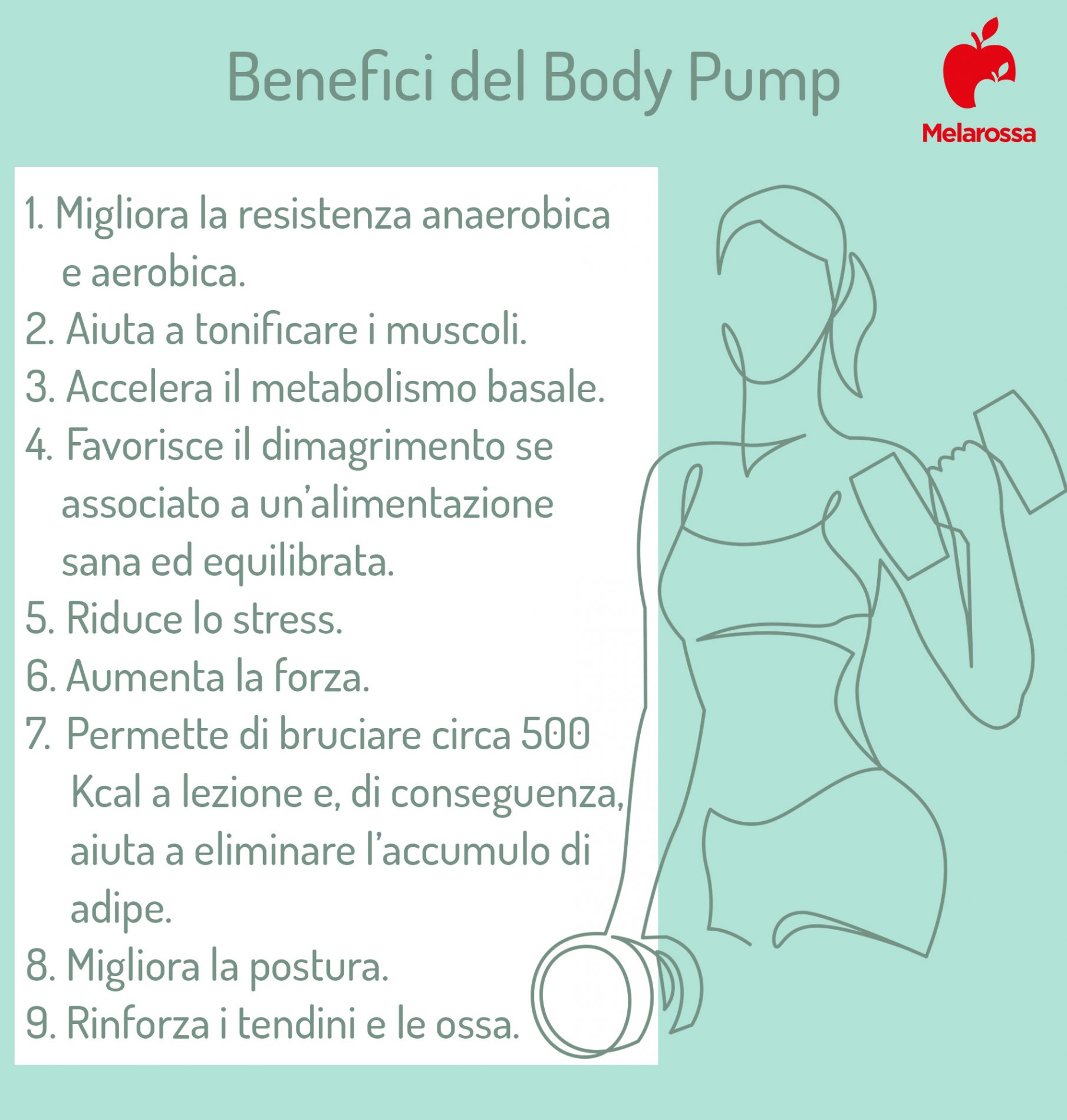 body pump: benefici