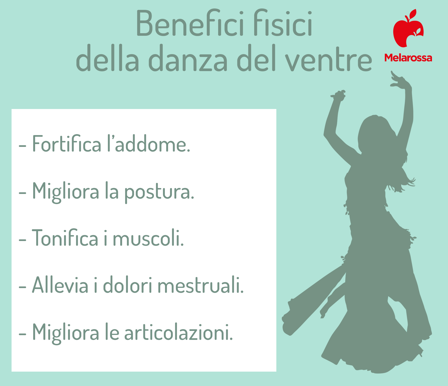 Benefici fisici della danza del ventre