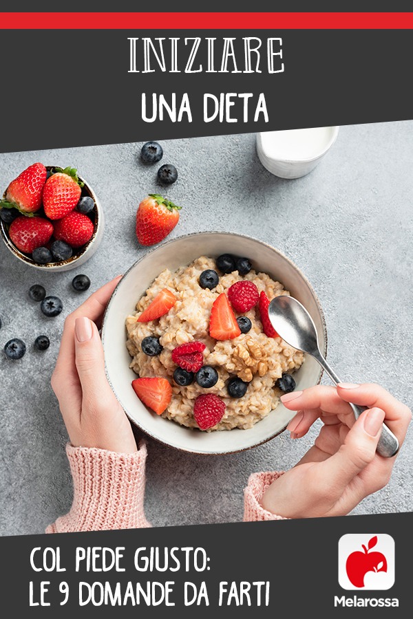Iniziare una dieta: le domande da farti prima di iniziare