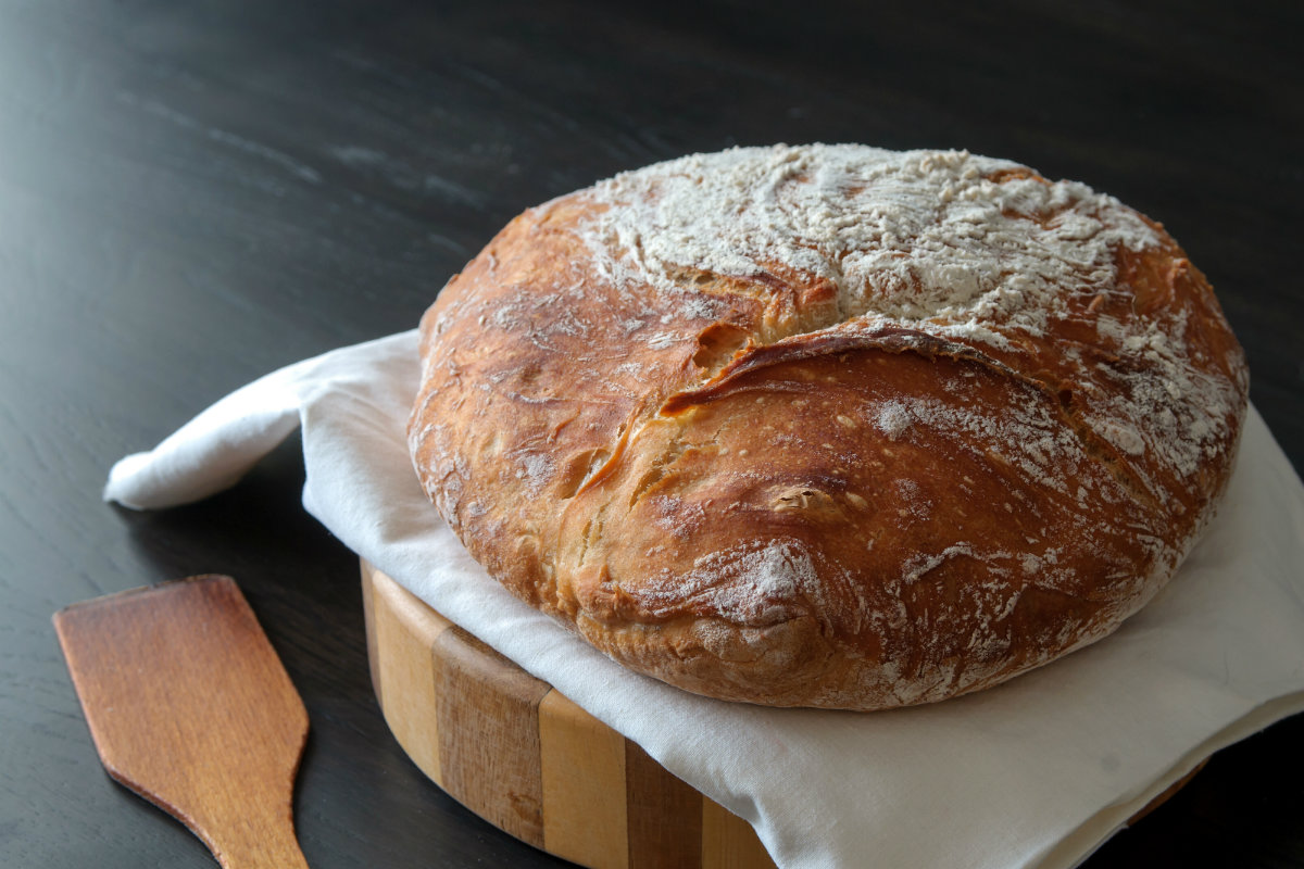 Pane fatto in casa: pane cafone
