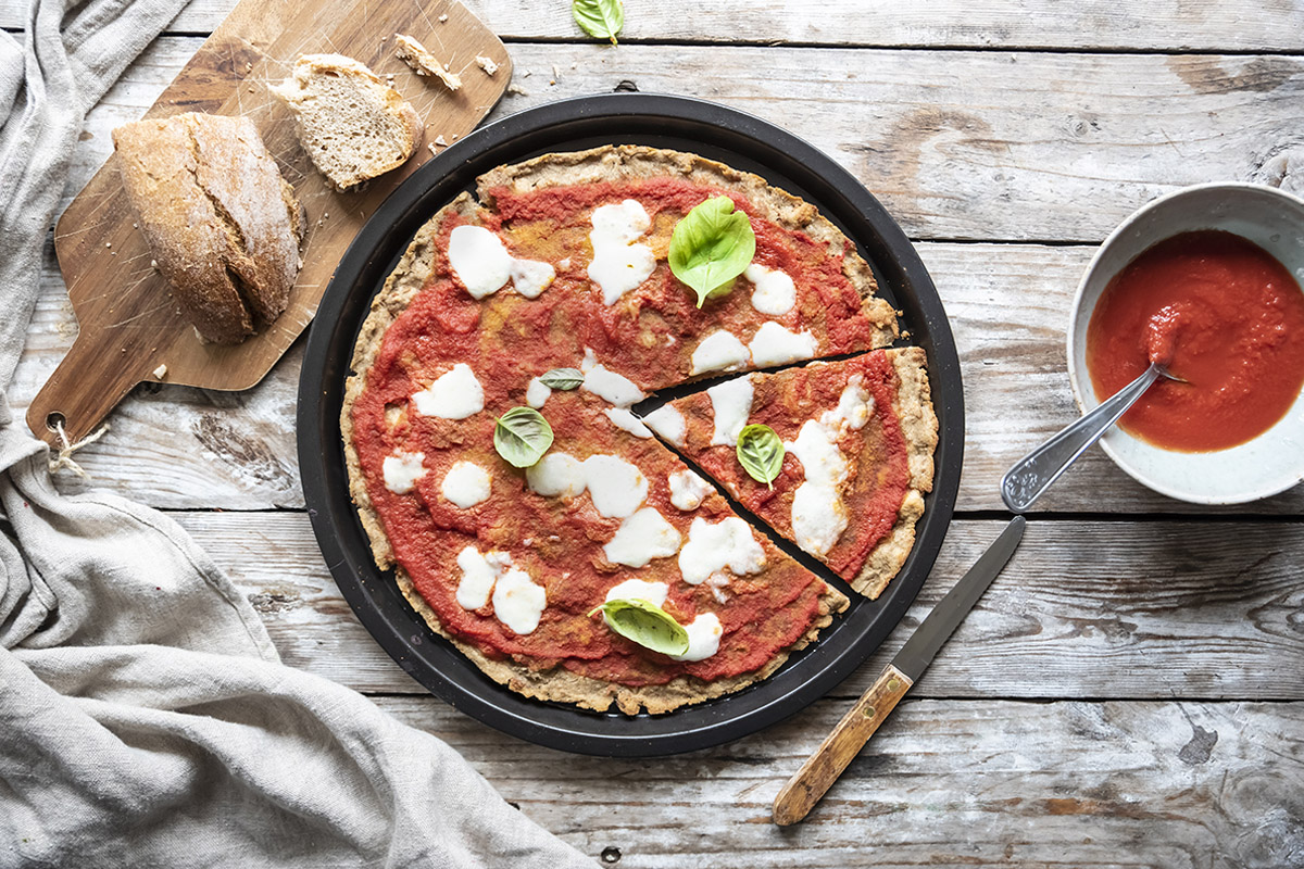 Pane fatto in casa: pizza di pane