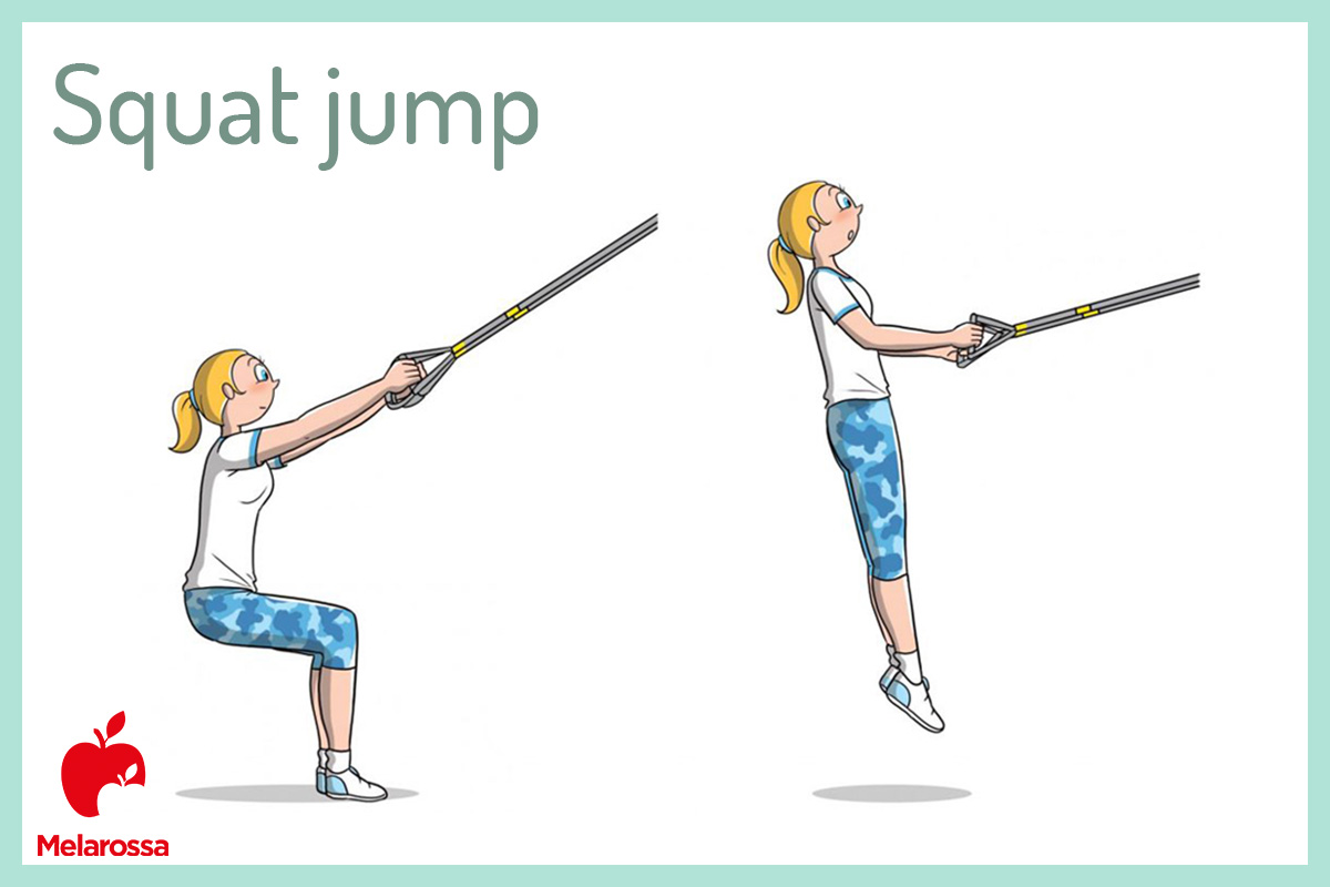 trx: squat jump