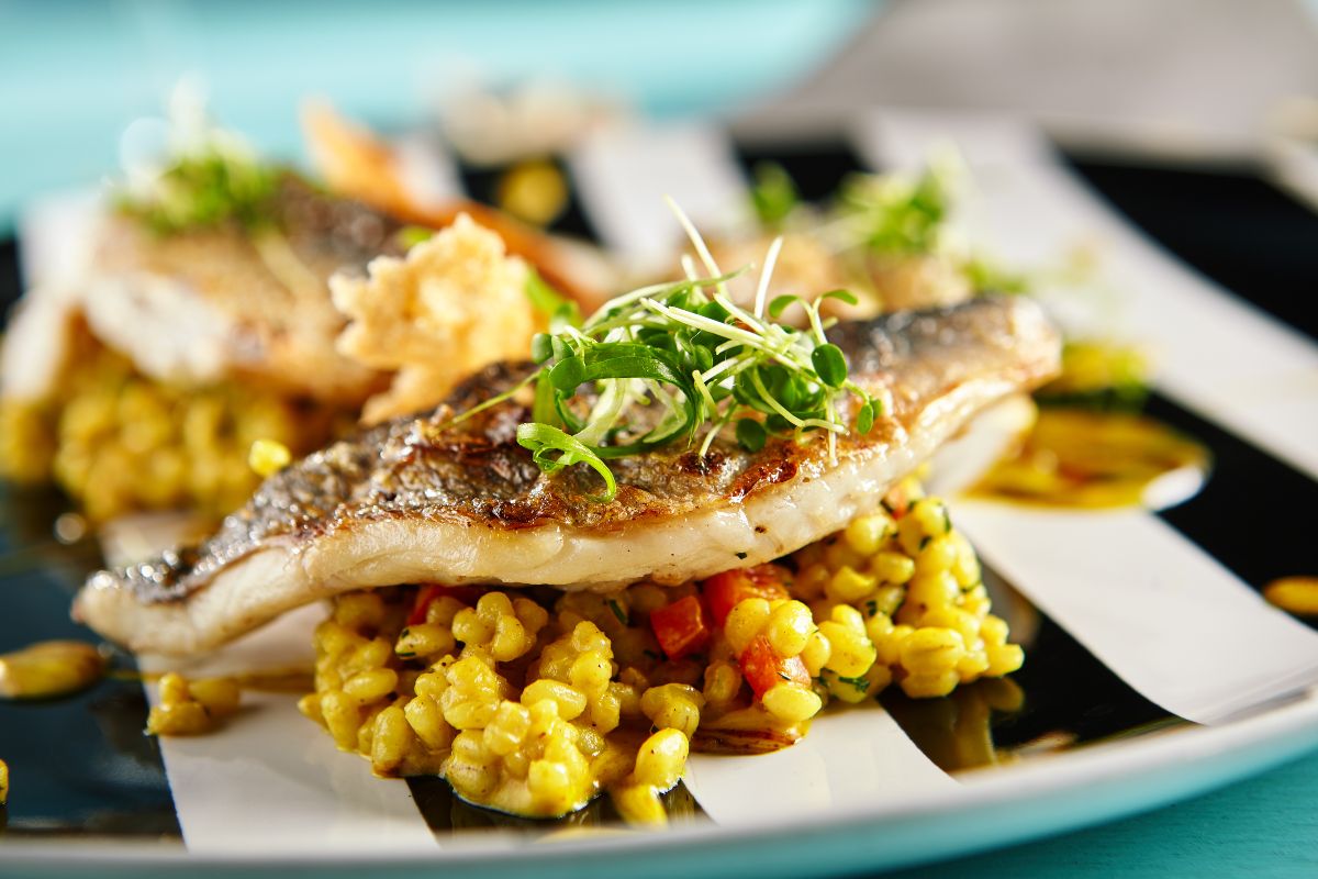 Branzino al forno: cottura
