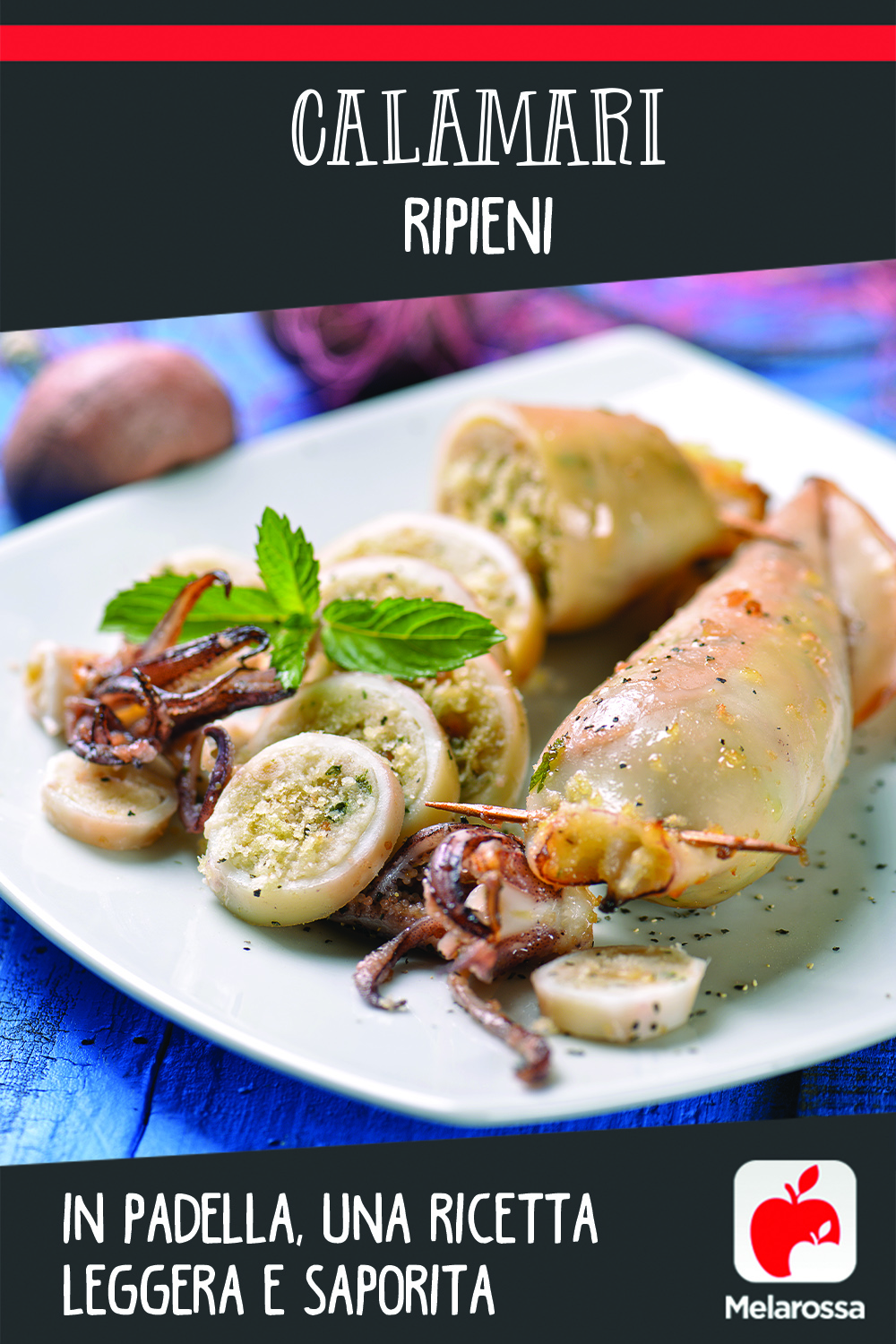 calamari ripieni in padella