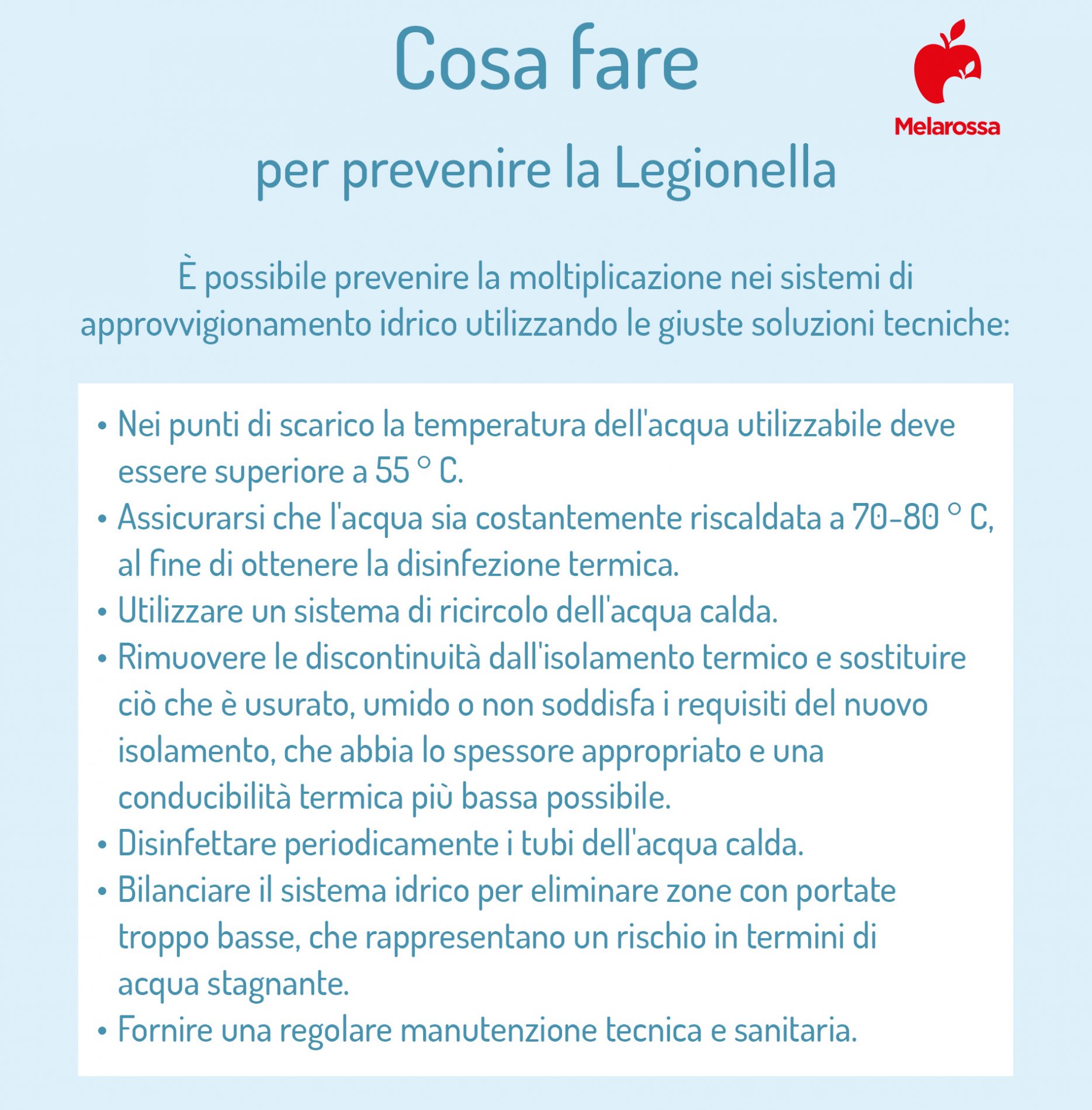 legionella: come prevenire 