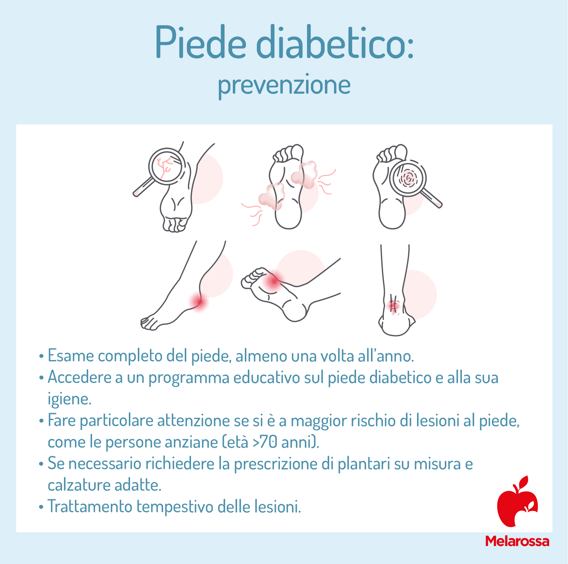 piede diabetico: prevenzione