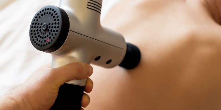 Pistola per massaggio muscolare