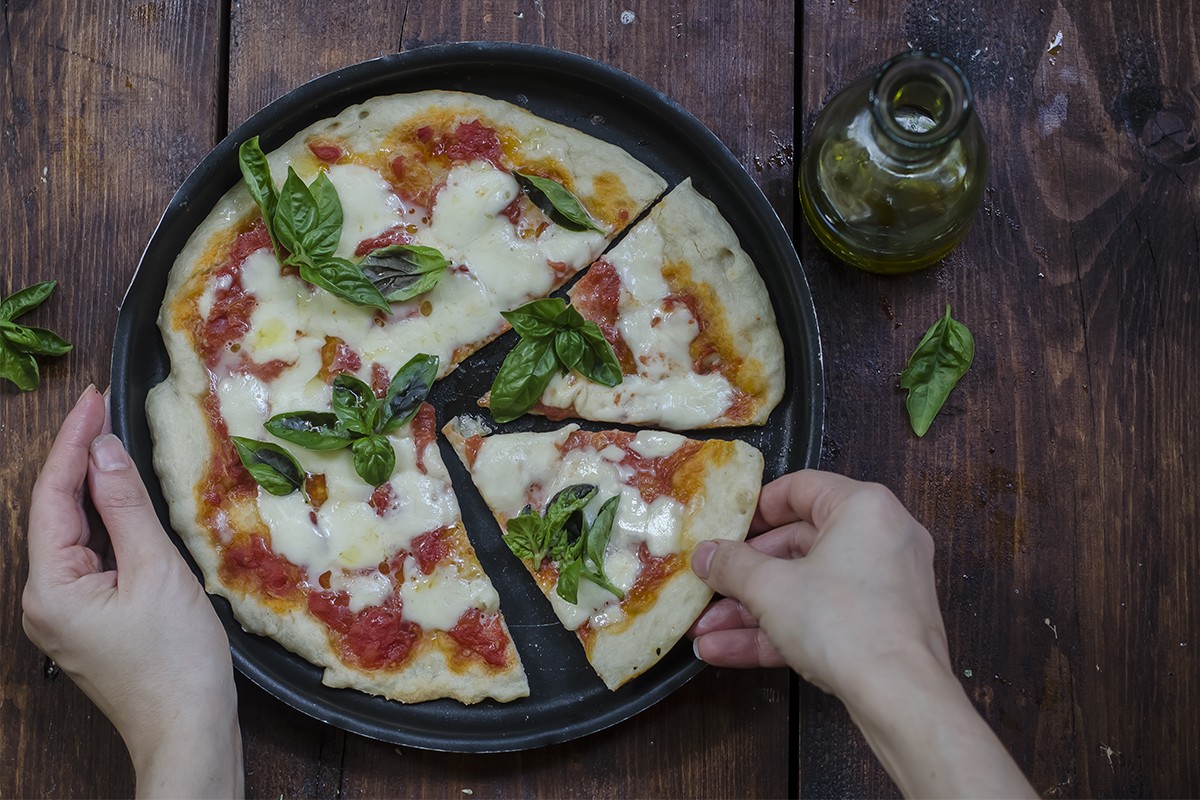 Pizza a casa: pizza margherita