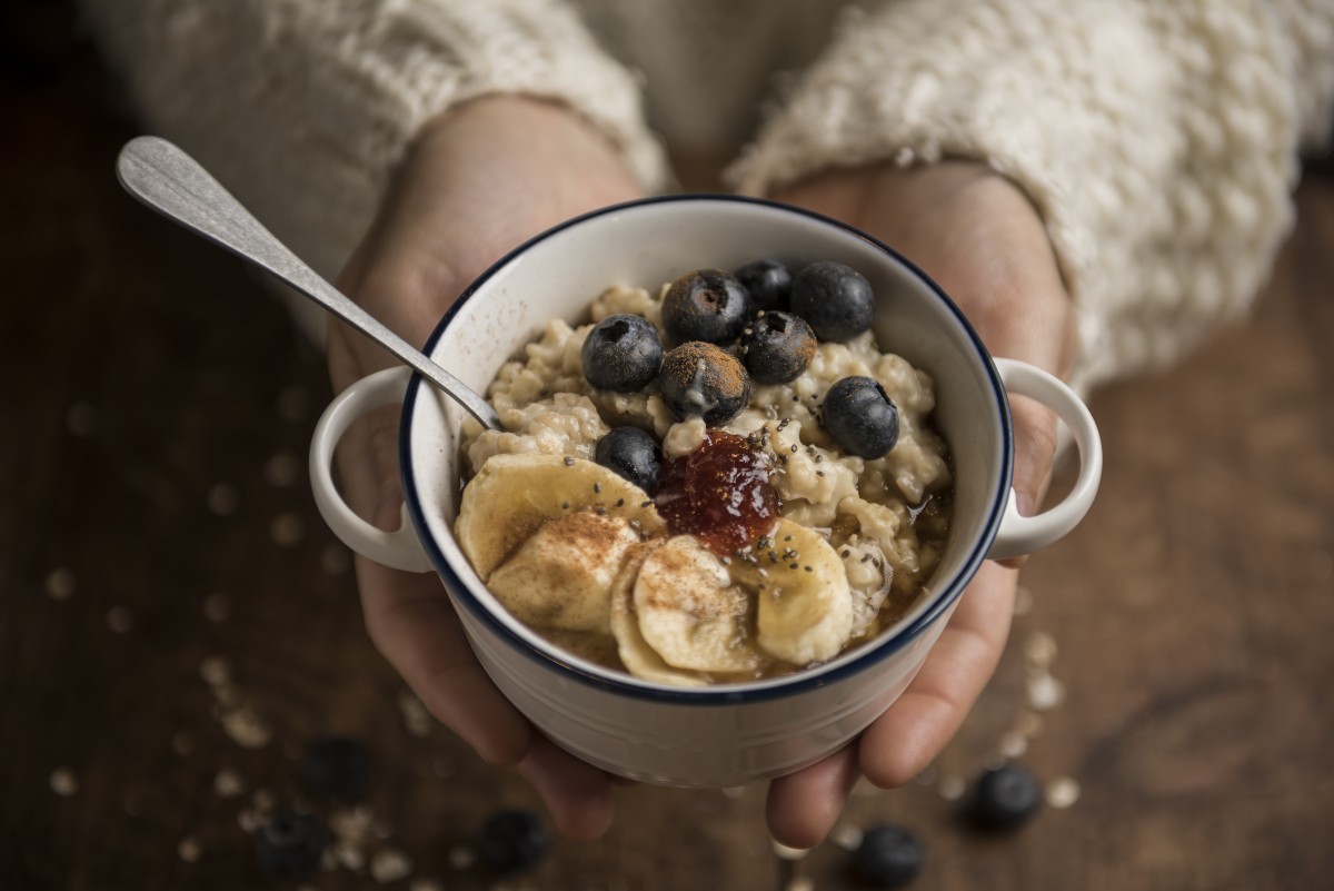 Porridge con avena