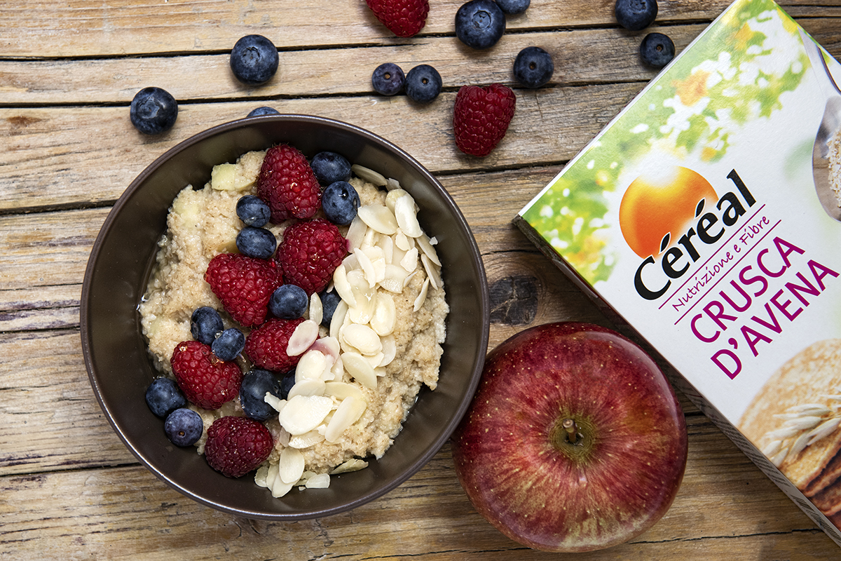porridge: la ricetta con crusca d'avena