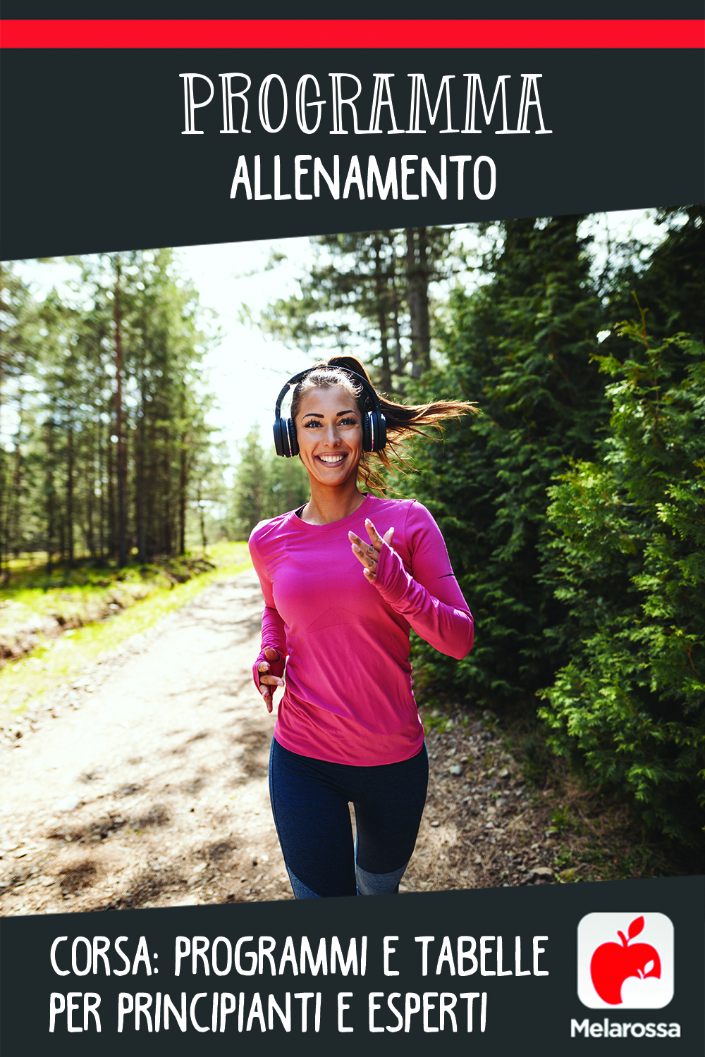 programma allenamento corsa per principianti, intermedi e avanzati: tavbella