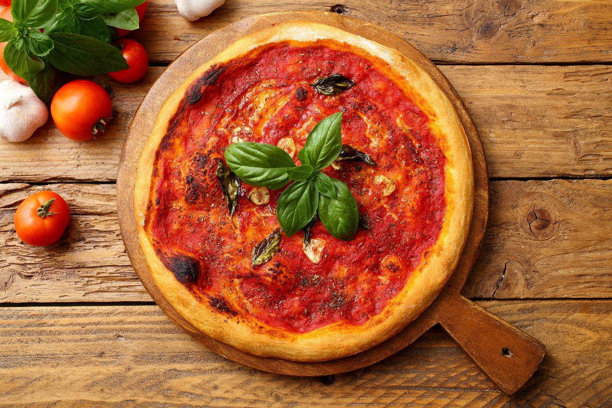 ricetta pizza marinara