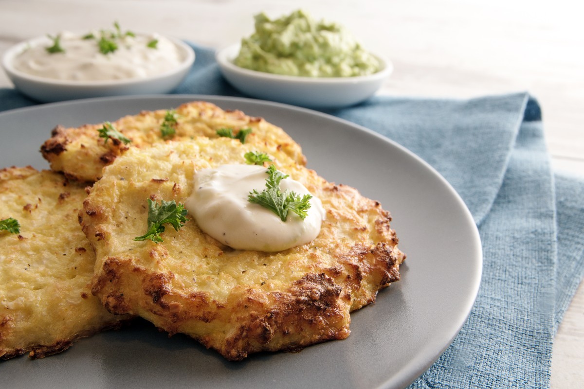 Rosti di patate al forno