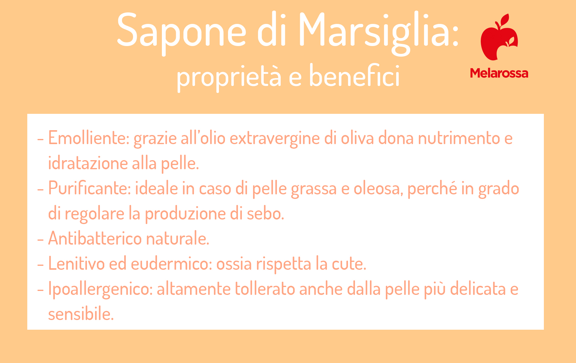 Sapone di Marsiglia usi e proprietà