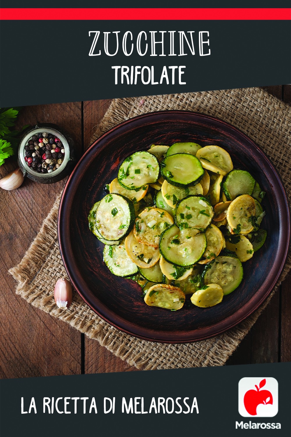 zucchine trifolate: Pinterest