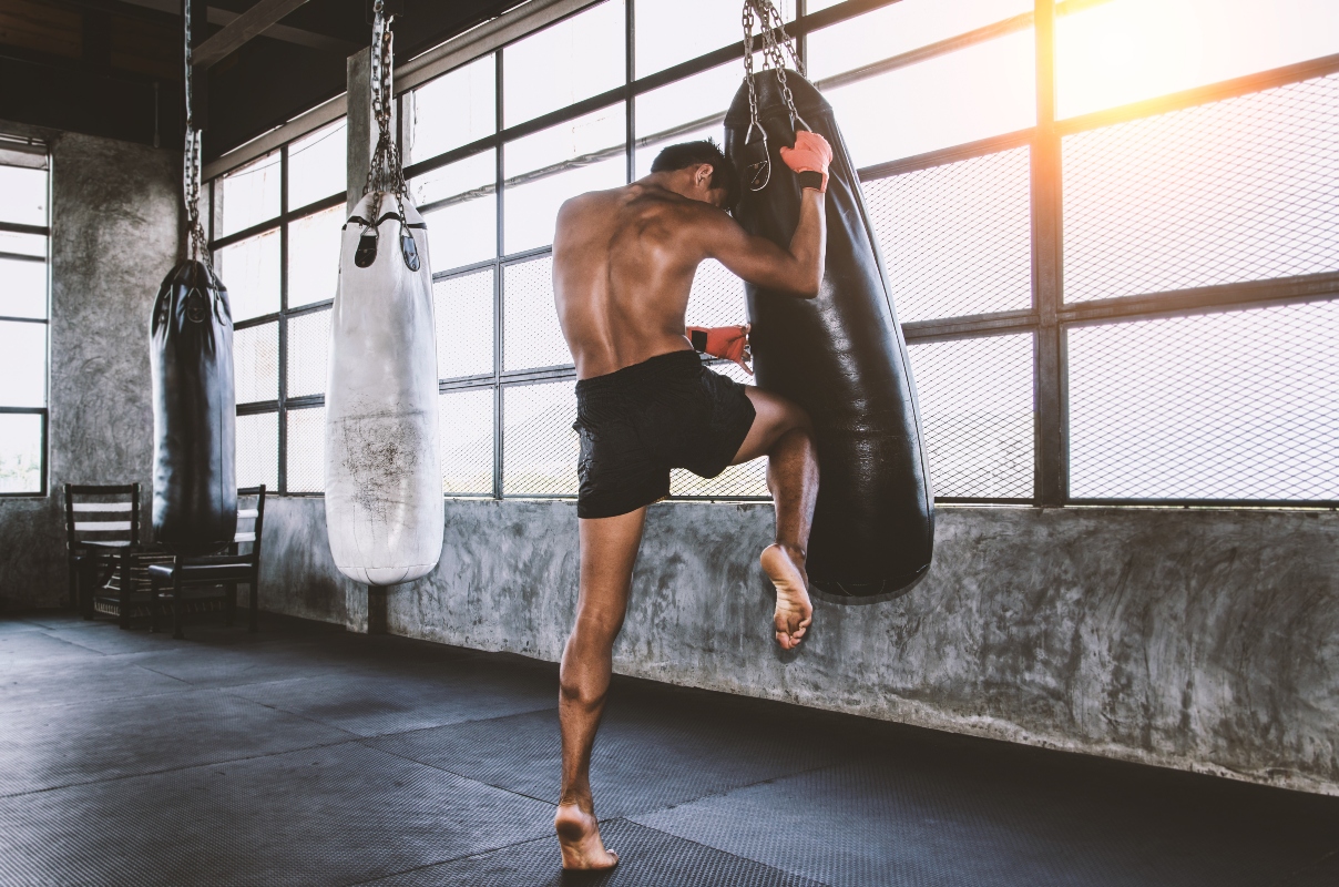 muay thai: sessione di allenamento