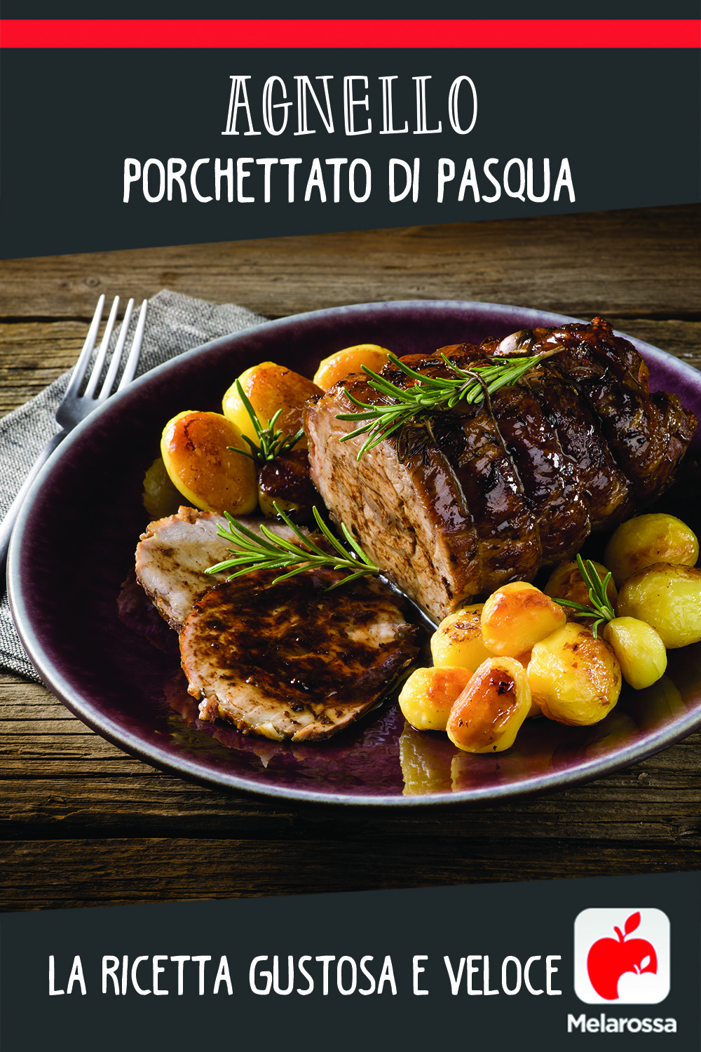 Agnello porchettato di Pasqua