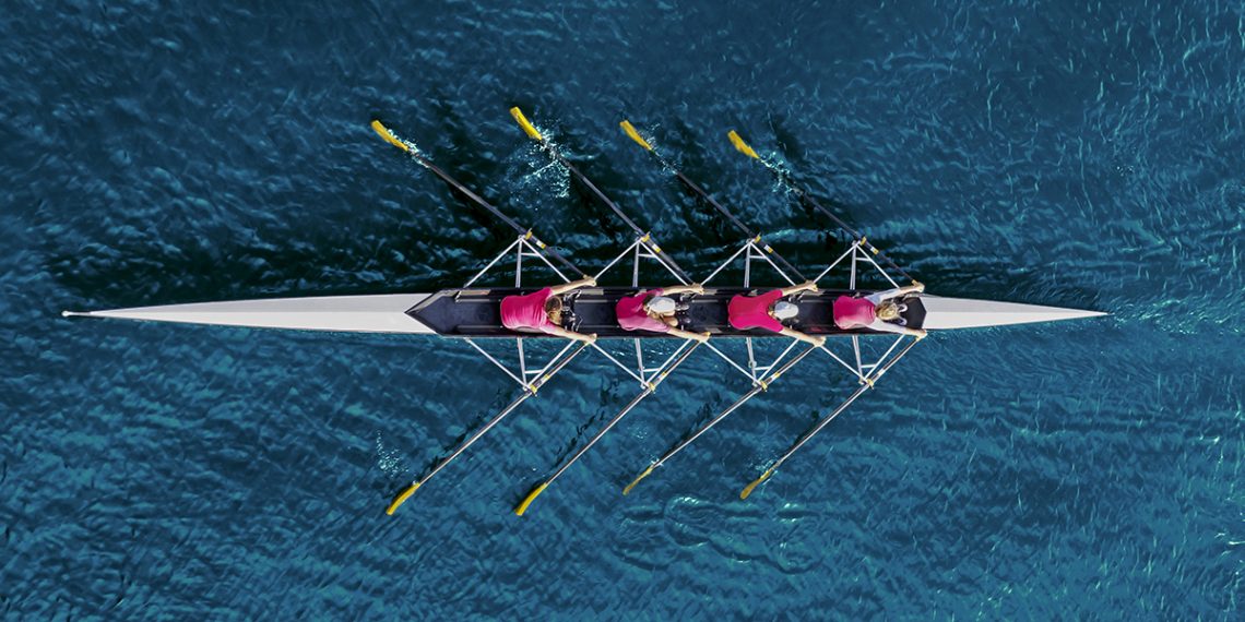 Ashton And Finch Portachiavi In Legno Con Incisione 'I'd Rather Be Rowing' – Regalo Per Canottieri