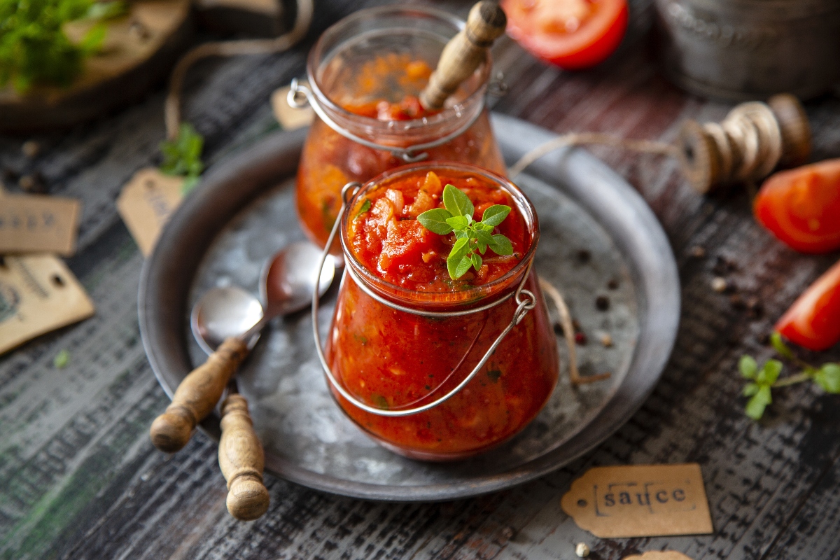 chutney con pomodoro