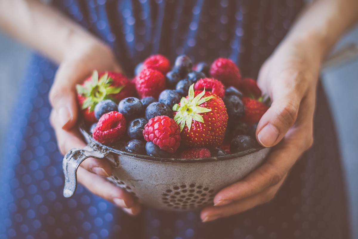 coem lavare le fragole