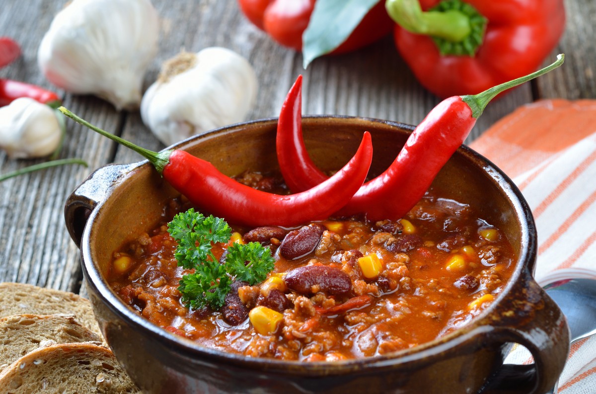 Fagioli alla messicana con peperoncino