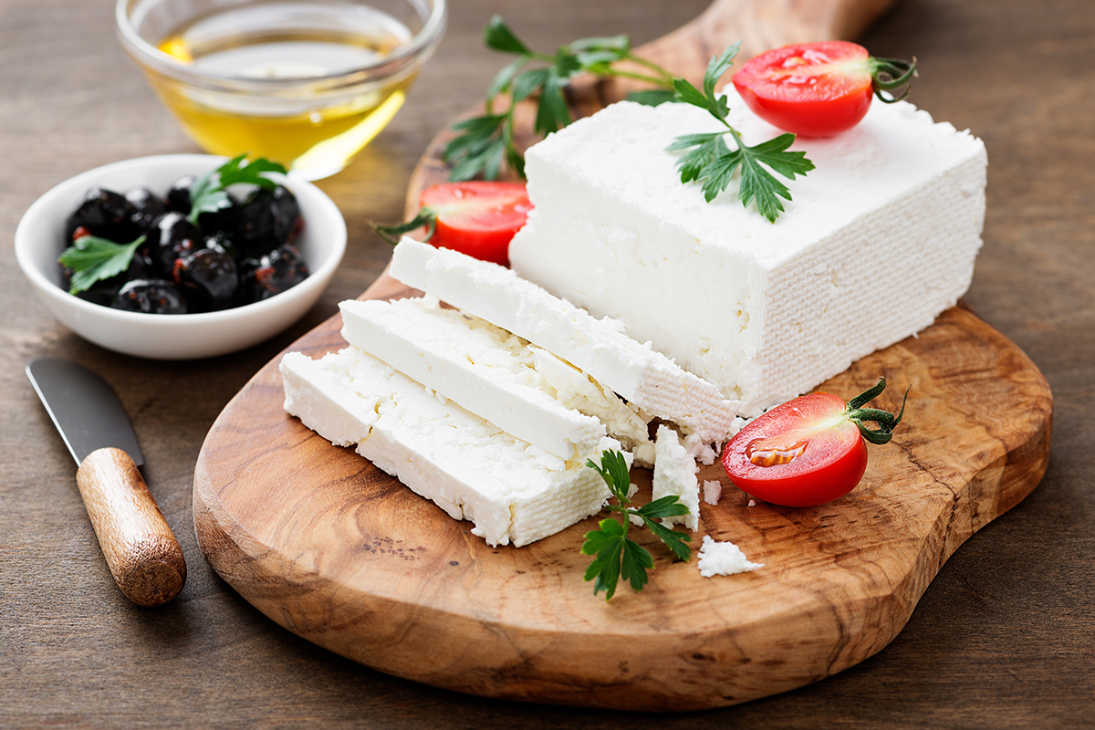 formaggi a dieta: feta come inserirla