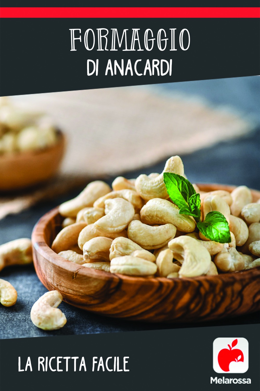 Formaggio con anacardi