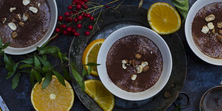 mousse al cioccolato light