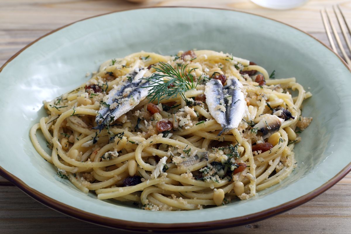 Pasta con le sarde semplice