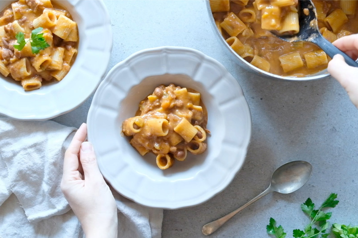 Ricette con fagioli: pasta e fagioli