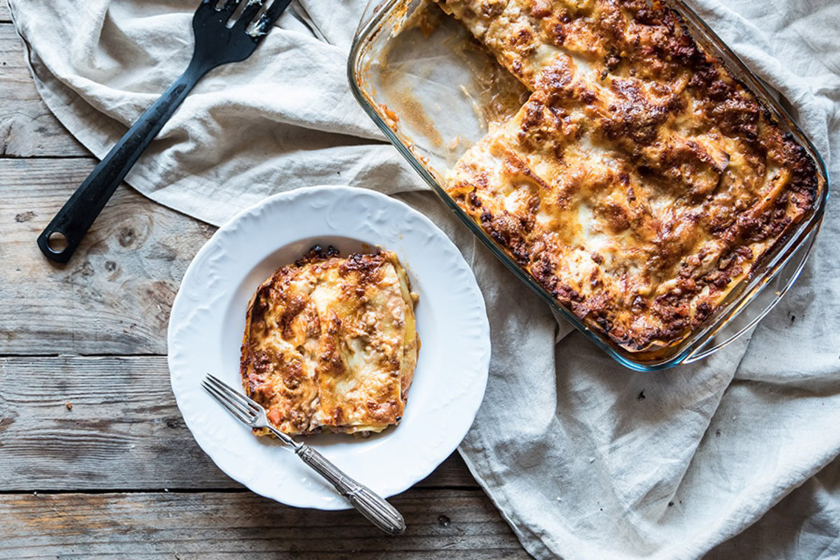 Ricette con la mozzarella: lasagne light