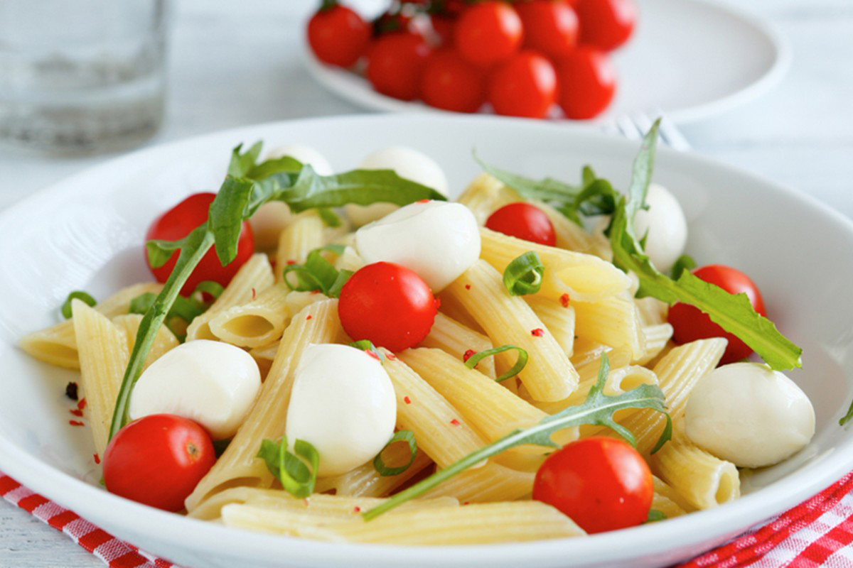 Ricette con mozzarella: pasta pomodoro e mozzarella