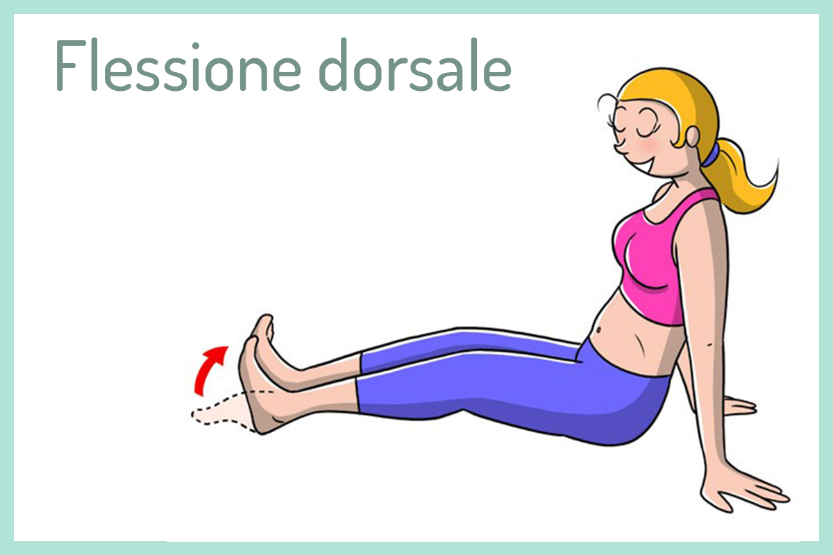 tallonite: flessione dorsale