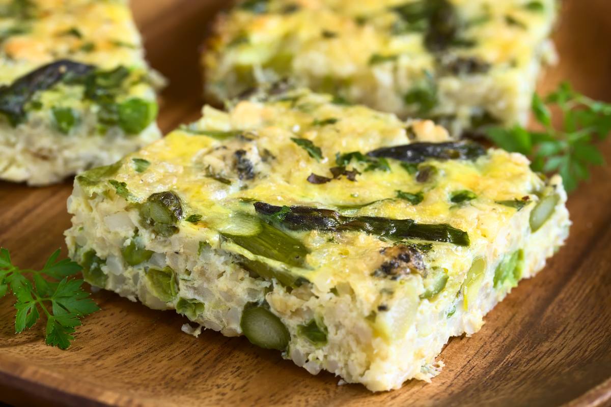 Frittata con asparagi: la ricetta